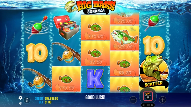 Big Bass Bonanza slot demo